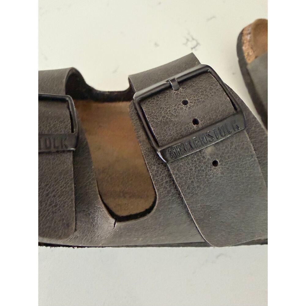 Birkenstocks, Arizona mocha two strap sandal size 39 Boho summer comfort casual - Picture 4 of 10